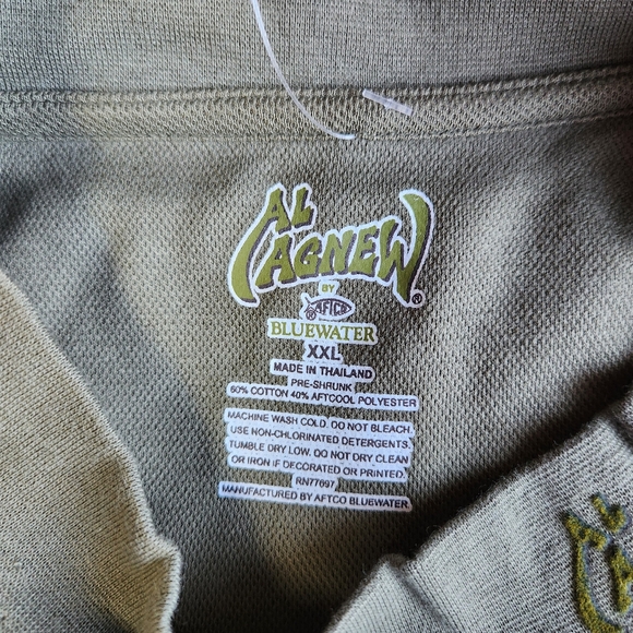 AFTCO Al Agnew Deer Hunting Outdoors Nature Green 2XL Long Sleeve Graphic TShirt - Picture 7 of 7